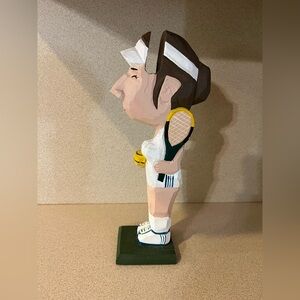 Handcrafted Tennis Eyeglass holder